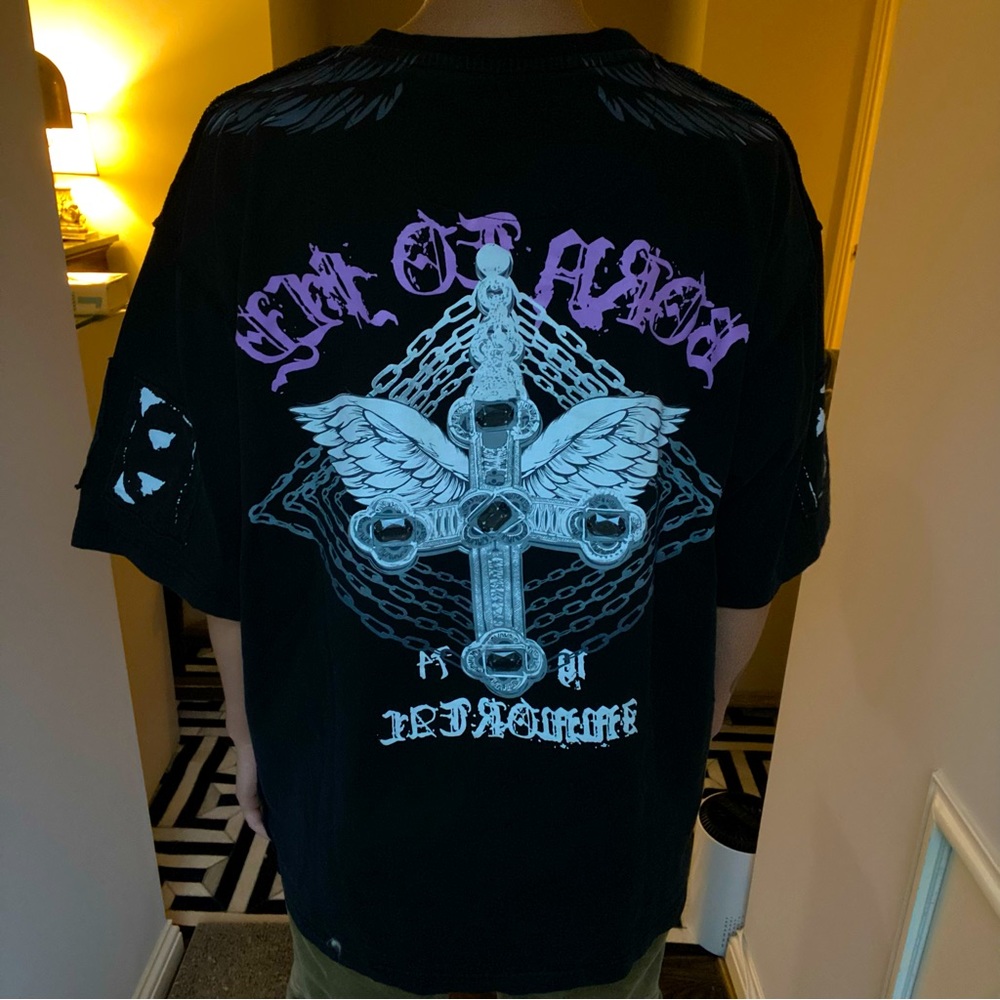 Haxx Cross with Wings T-Shirt!